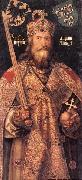 Albrecht Durer Emperor Charlemagne oil on canvas